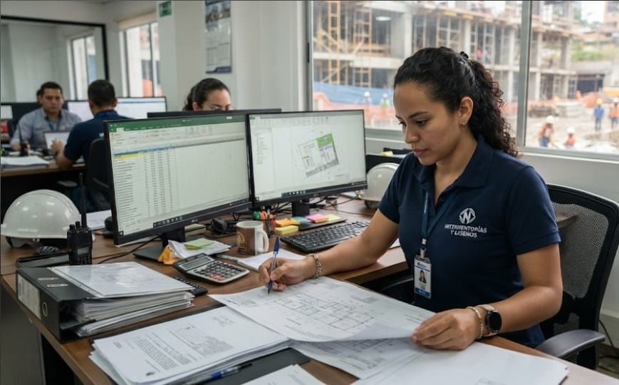 Auxiliar Administrativa en Interventorías Diseños y Contratos 2